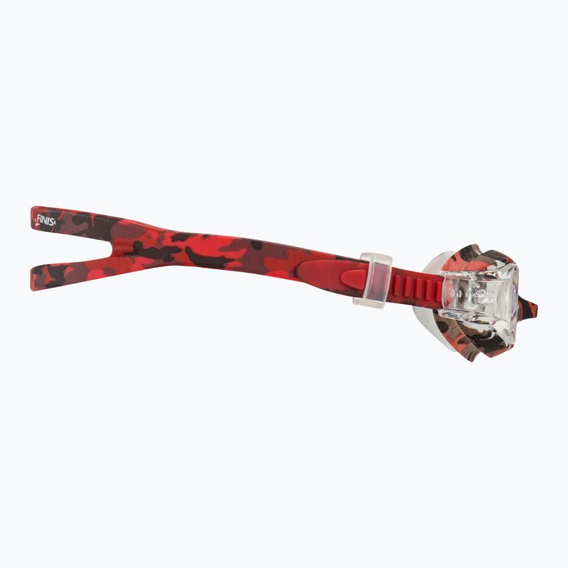 FINIS Adventure red camo swimming goggles 3
