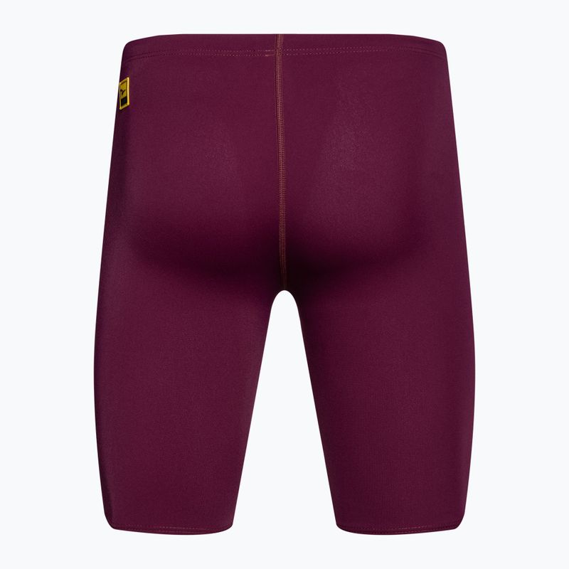 Men's FINIS Jammer Solid cabernet swimwear 2
