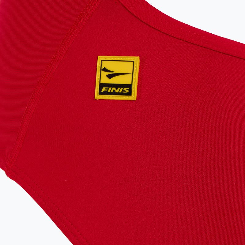 FINIS Skinback Solid red women's one-piece swimsuit 3
