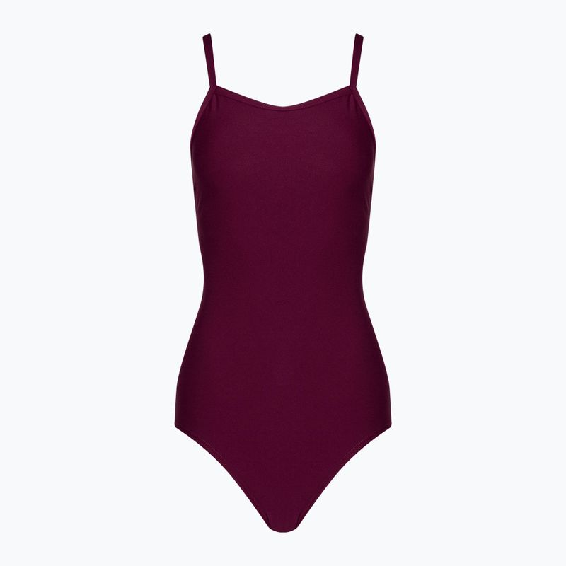 FINIS Skinback Solid cabernet women's one-piece swimsuit