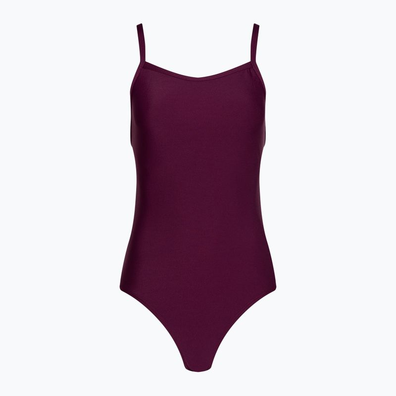 FINIS Openback Solid cabernet women's one-piece swimsuit
