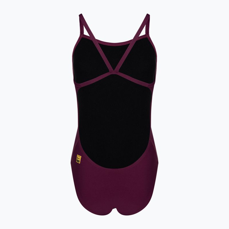 FINIS Openback Solid cabernet women's one-piece swimsuit 2