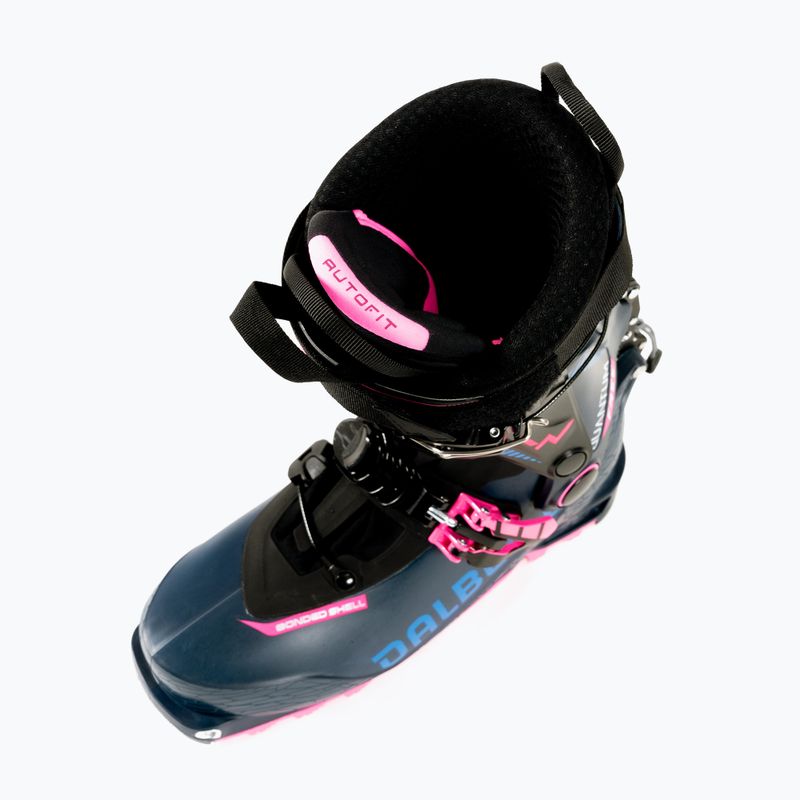 Women's ski boot Dalbello Quantum Free W dark blue/fluo pink 4
