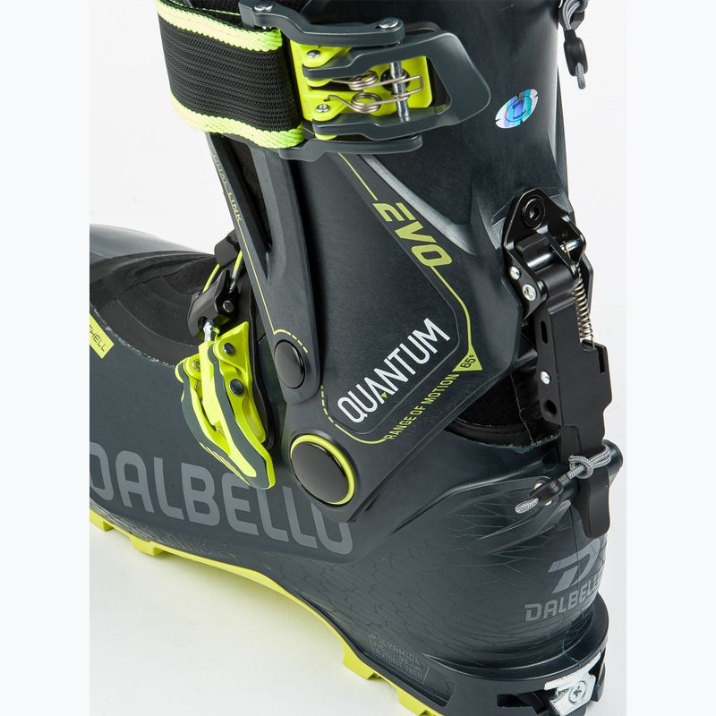 Men's Dalbello Quantum Evo ski boot dark blue/fluo yellow 5