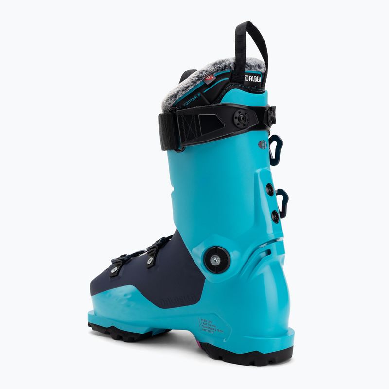 Women's ski boots Dalbello Veloce 105 MV W caraibi blue/dark blue 2