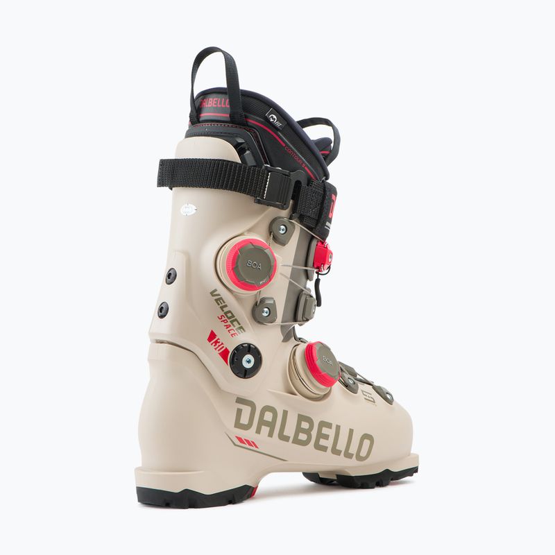 Men's ski boots Dalbello Veloce Space 130 Dual ecru/stone grey 8