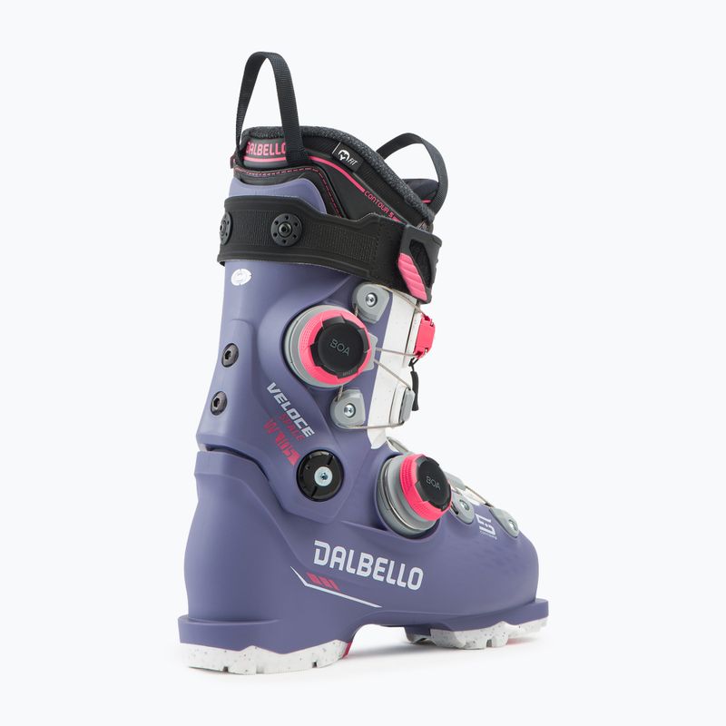 Women's ski boots Dalbello Veloce Space 105 W Dual future dusk/mercury 8