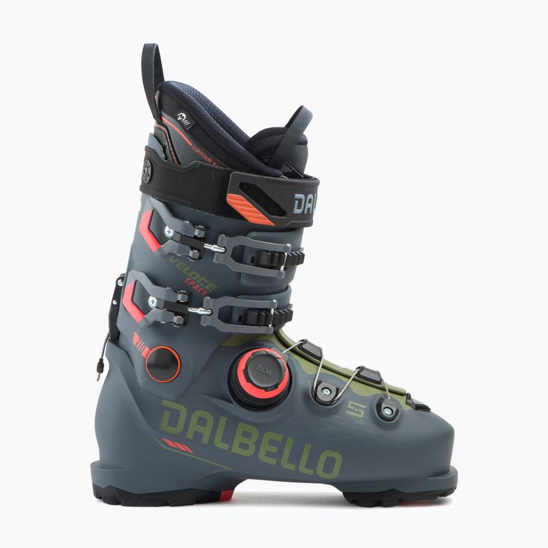 Men's ski boots Dalbello Veloce Space 110 antracite/kelp green 7