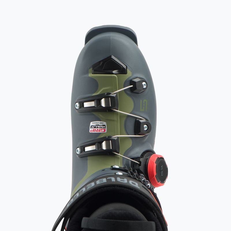 Men's ski boots Dalbello Veloce Space 110 antracite/kelp green 11
