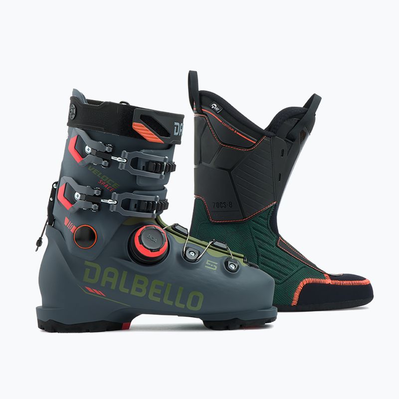 Men's ski boots Dalbello Veloce Space 110 antracite/kelp green 15