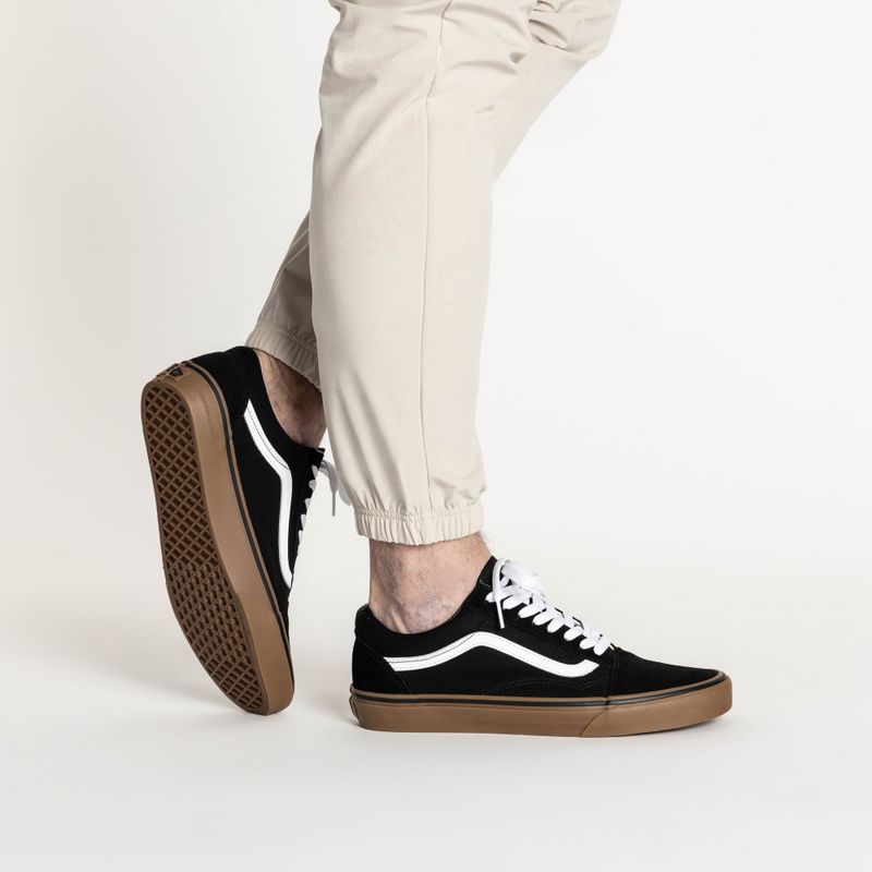 Vans UA Old Skool black/medium gum shoes 2