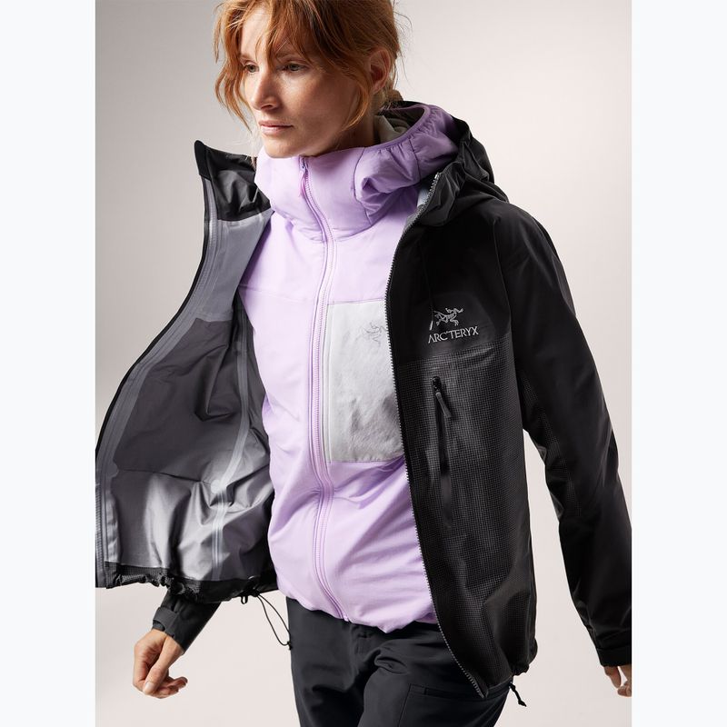 Arc'teryx Alpha women's rain jacket black 3