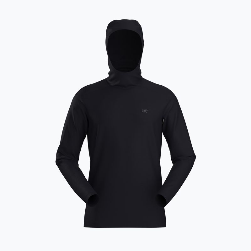 Men's Arcteryx Ionoa Merino Wool Hoody trekking sweatshirt black