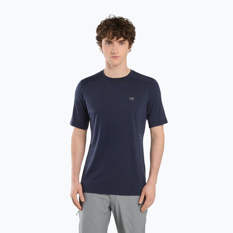 Men's Arcteryx Ionia trekking shirt black sapphire
