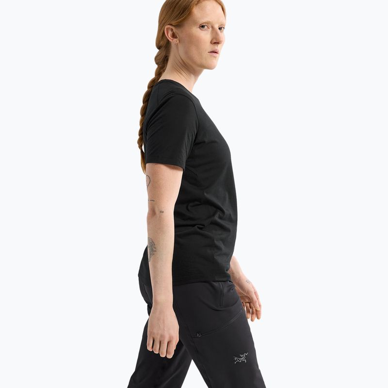 Arcteryx women's Lana Crew black T-shirt 4