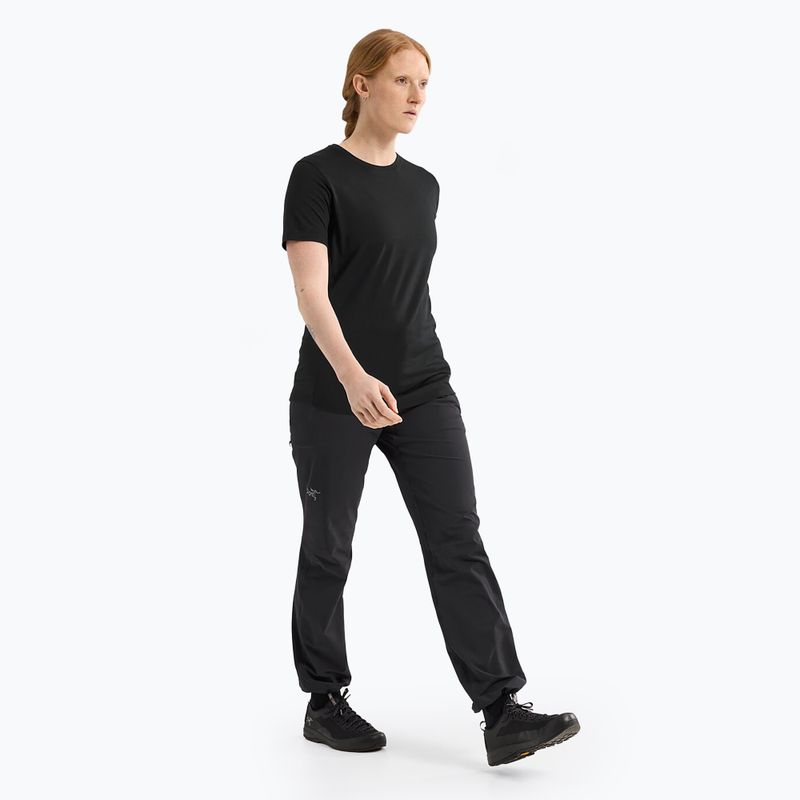 Arcteryx Lana Crew women's trekking shirt black X000007443003 2