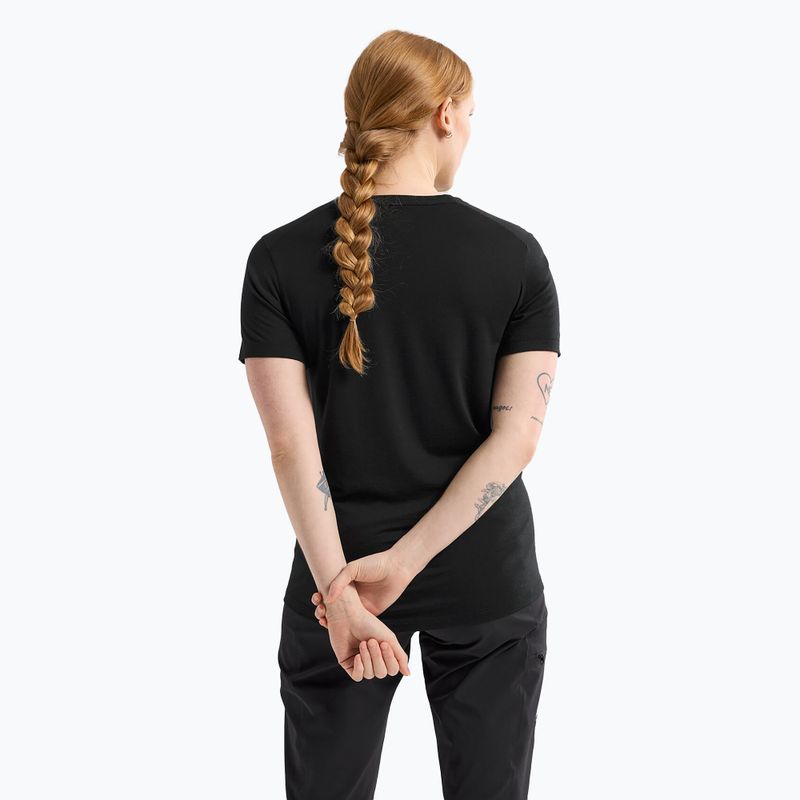 Arcteryx Lana Crew women's trekking shirt black X000007443003 3