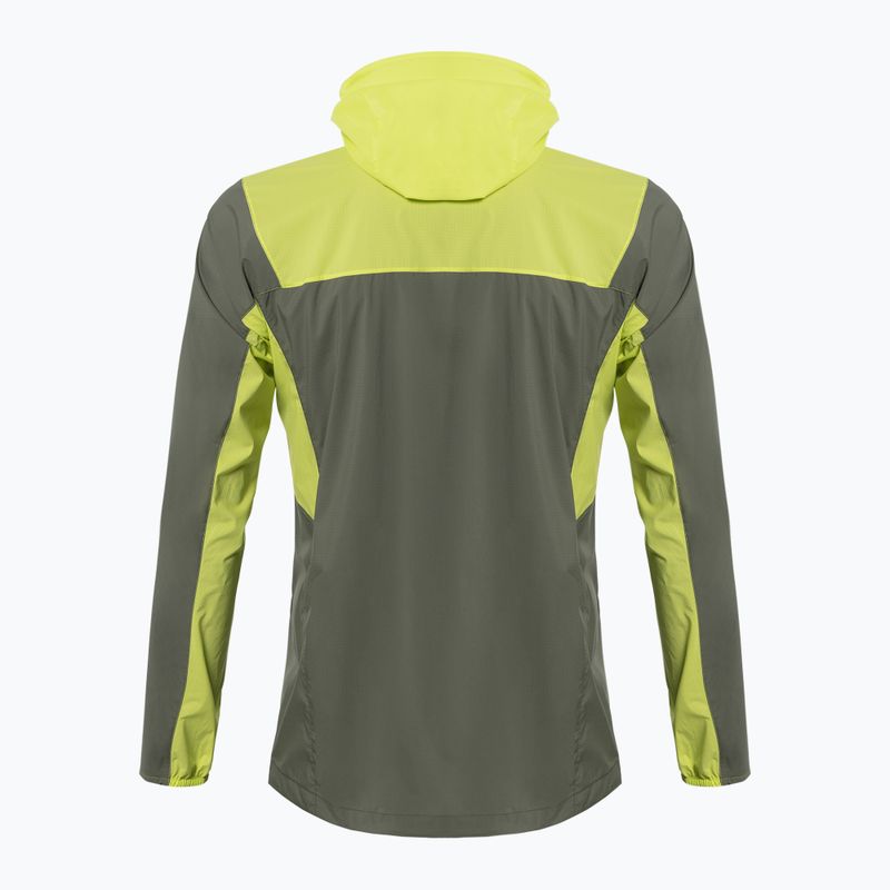 Men's Arc'teryx Squamish Hoody wind jacket green/yellow X000007411011 2