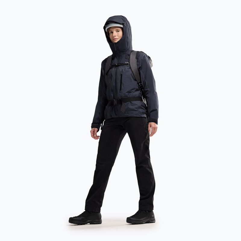 Arcteryx Alpha black sapphire women's rain jacket 2