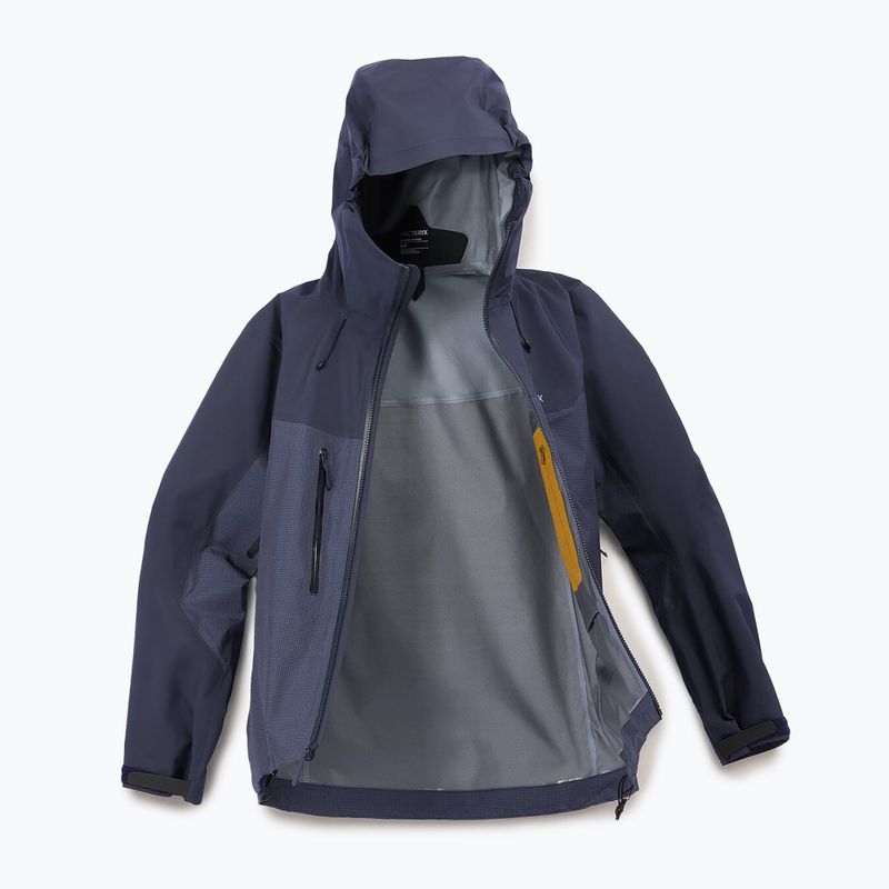 Arc'teryx Alpha black sapphire women's rain jacket 12