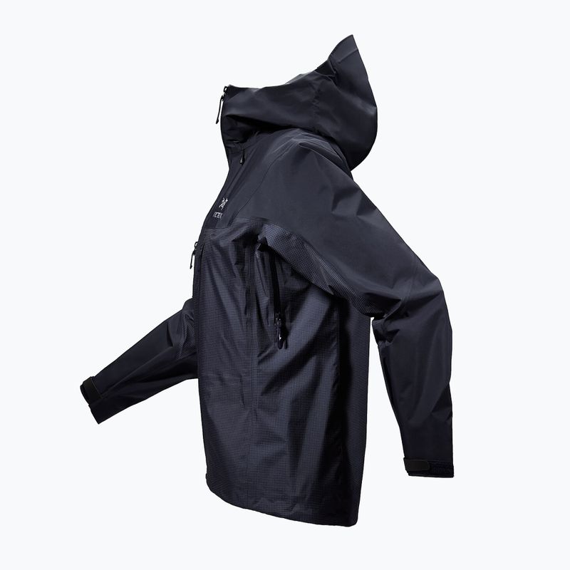 Arcteryx Alpha black sapphire women's rain jacket 14