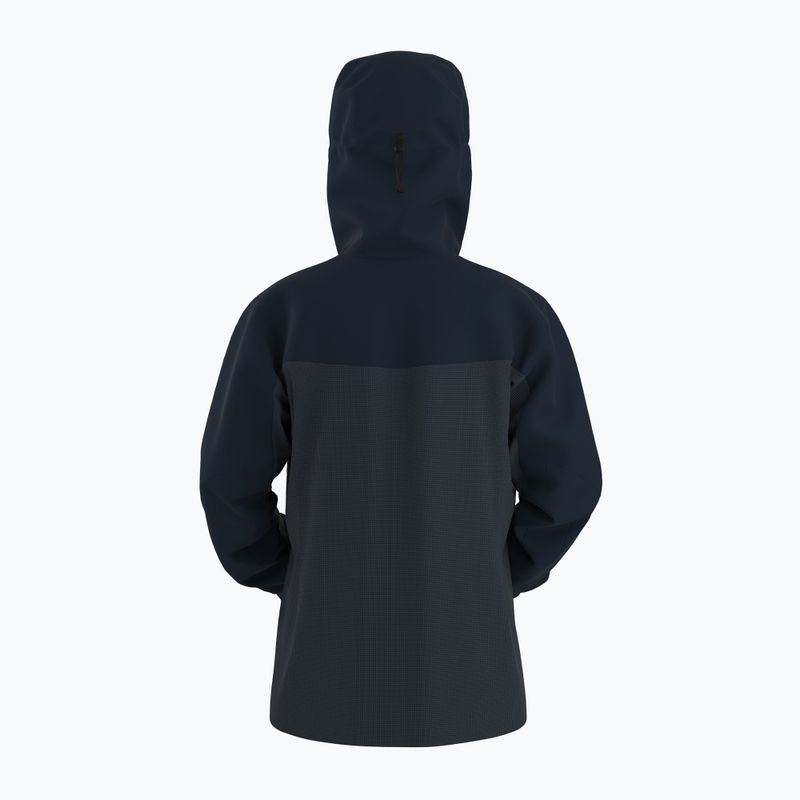 Arc'teryx Alpha black sapphire women's rain jacket 11