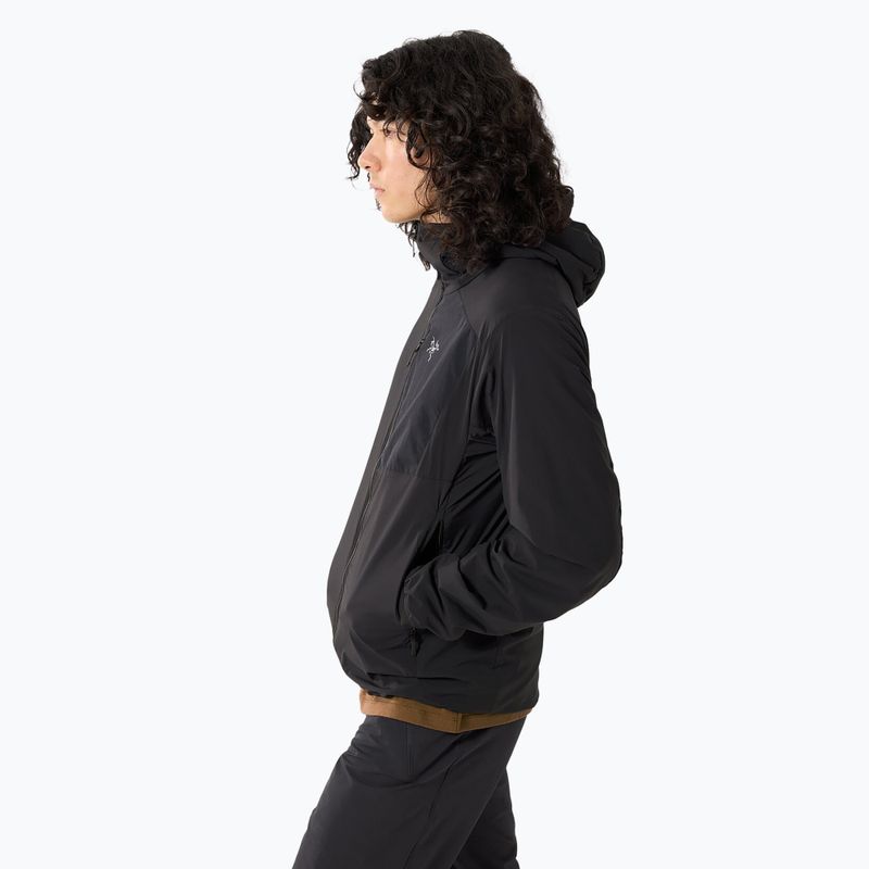 Men's Arcteryx Proton LT Hoody black insulated jacket 3