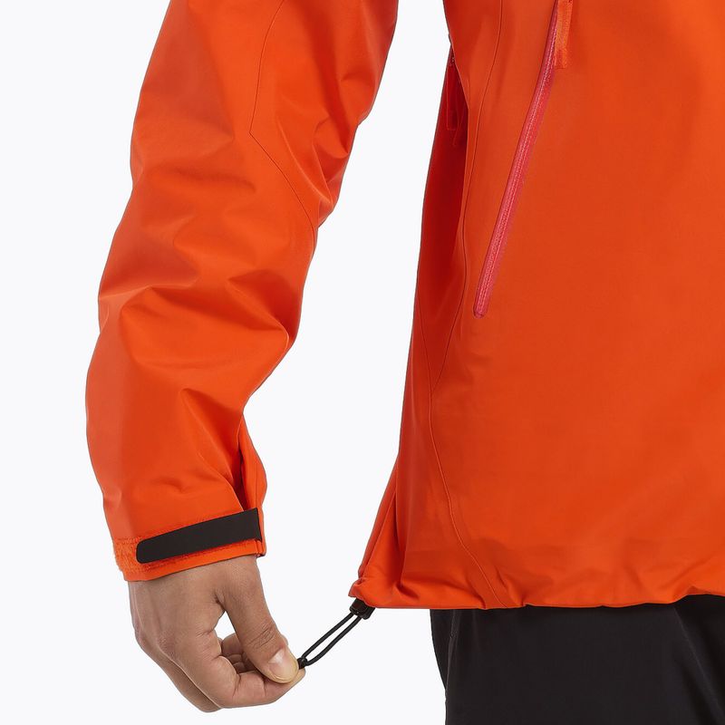 Men's Arcteryx Beta LT rain jacket orange X000007126014 6
