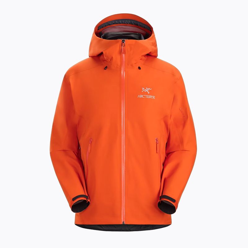 Men's Arcteryx Beta LT rain jacket orange X000007126014 12