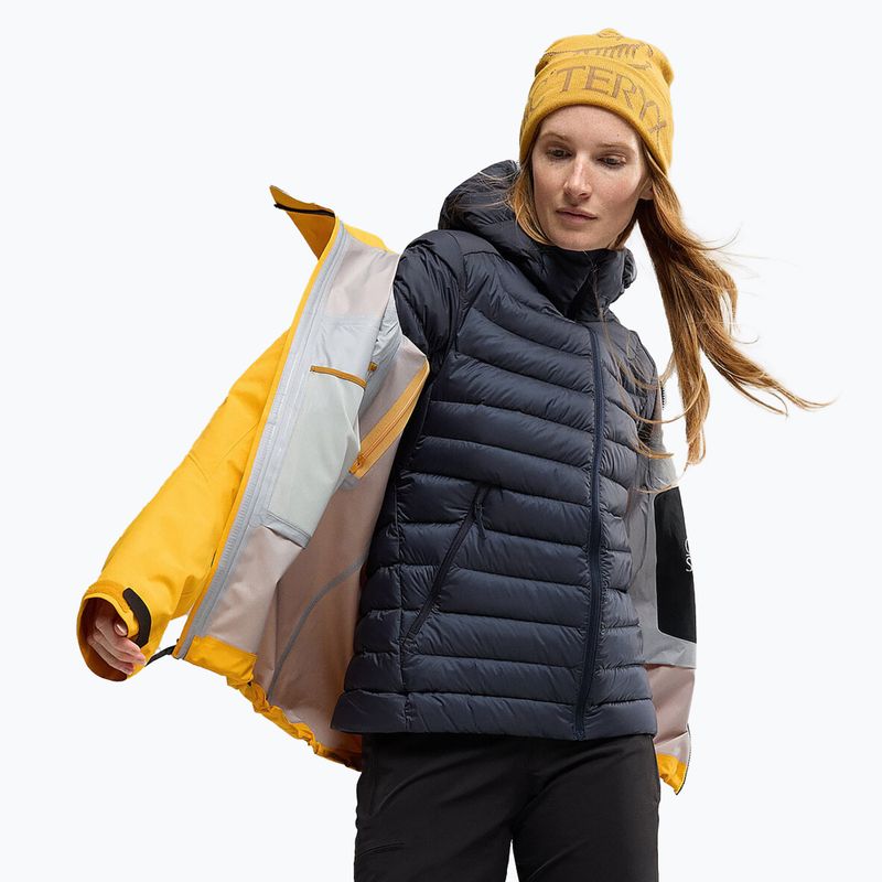 Arc'teryx women's down jacket Cerium Hoody black sapphire 4