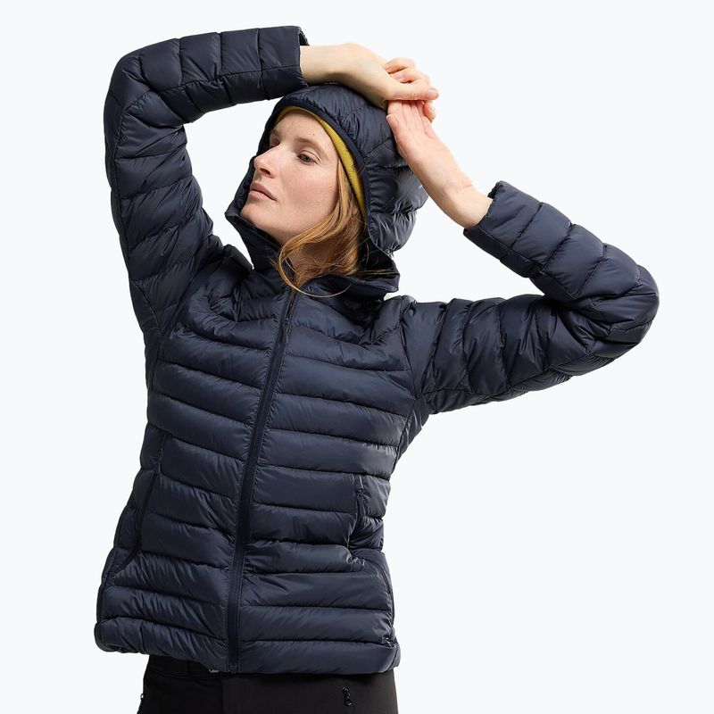 Arc'teryx women's down jacket Cerium Hoody black sapphire 6