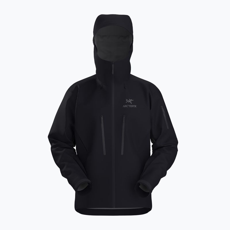 Men's Arc'teryx Alpha SV rain jacket black 8