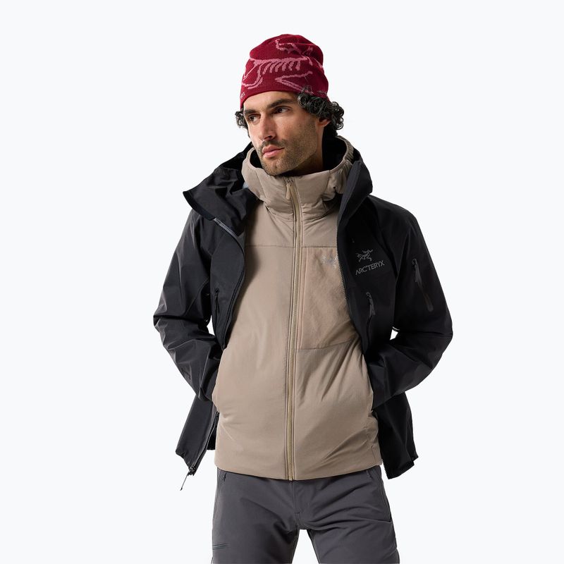 Men's Arc'teryx Alpha SV rain jacket black 3