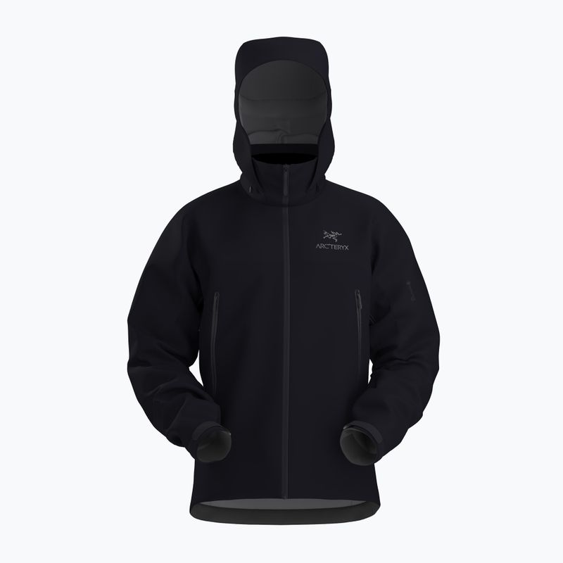 Men's Arcteryx Beta AR rain jacket black 8