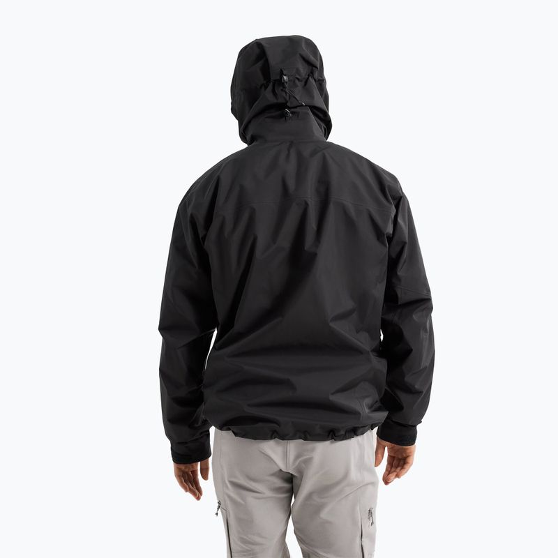 Men's Arcteryx Beta AR rain jacket black 3
