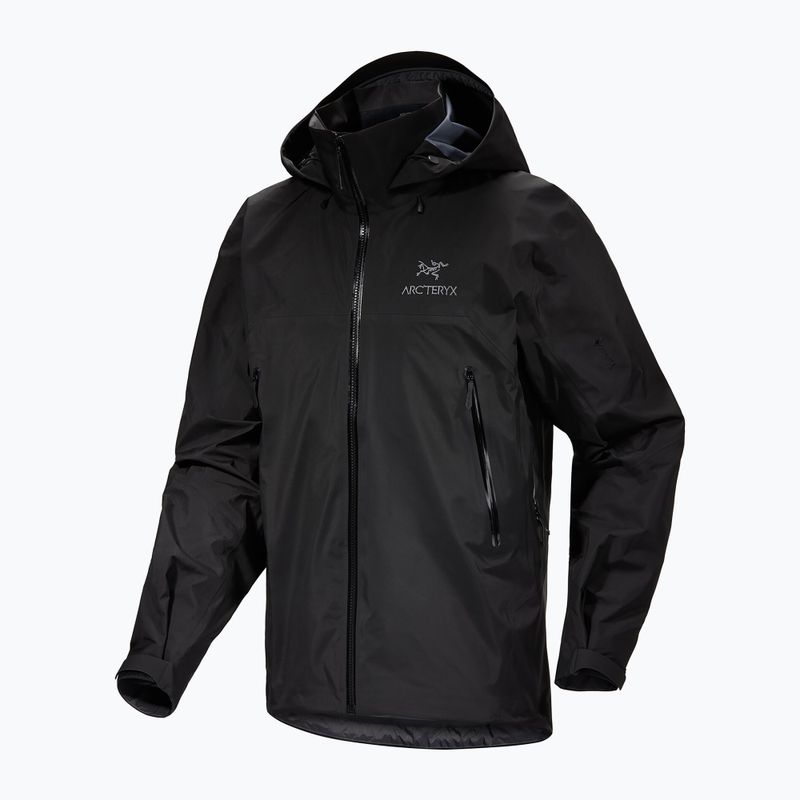 Men's Arcteryx Beta AR rain jacket black 9