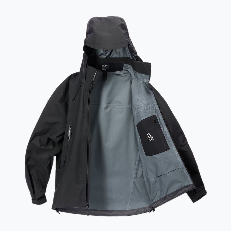 Men's Arcteryx Beta AR rain jacket black 11