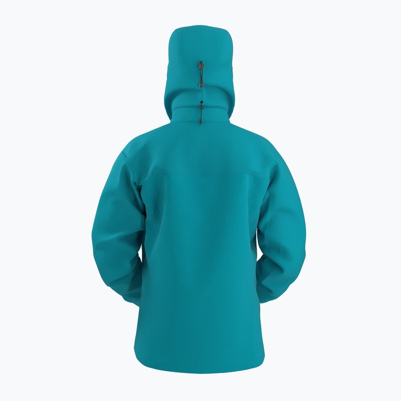 Men's Arcteryx Beta AR blue tetra rain jacket 10