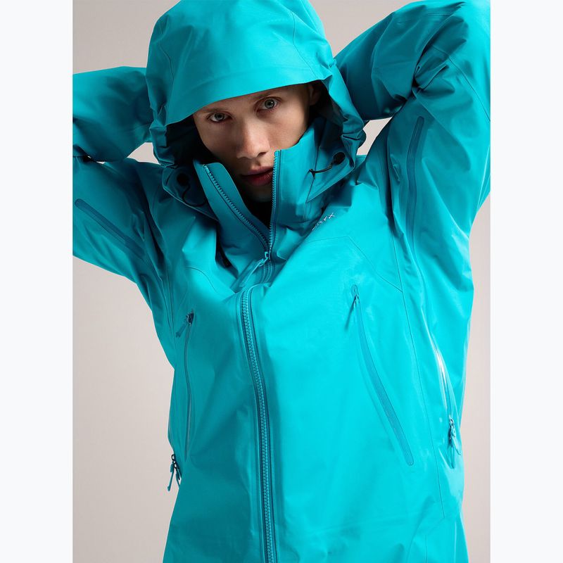 Men's Arcteryx Beta AR blue tetra rain jacket 3