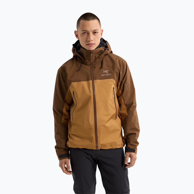 Men's Arc'teryx Beta AR relic/yukon rain jacket