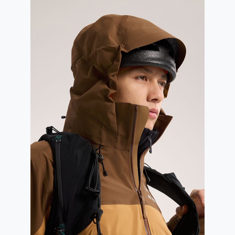 Men's Arc'teryx Beta AR relic/yukon rain jacket 6