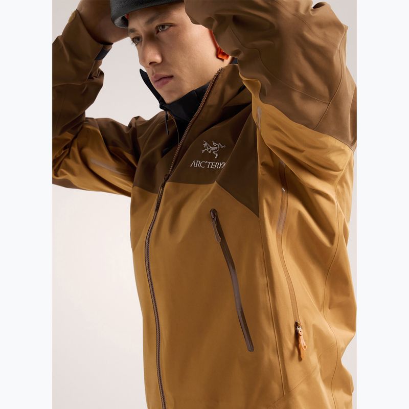Men's Arc'teryx Beta AR relic/yukon rain jacket 7