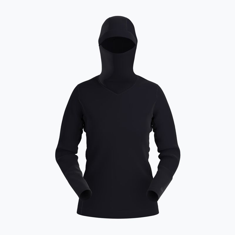 Women's trekking sweatshirt Arcteryx Rho Hoody black 9