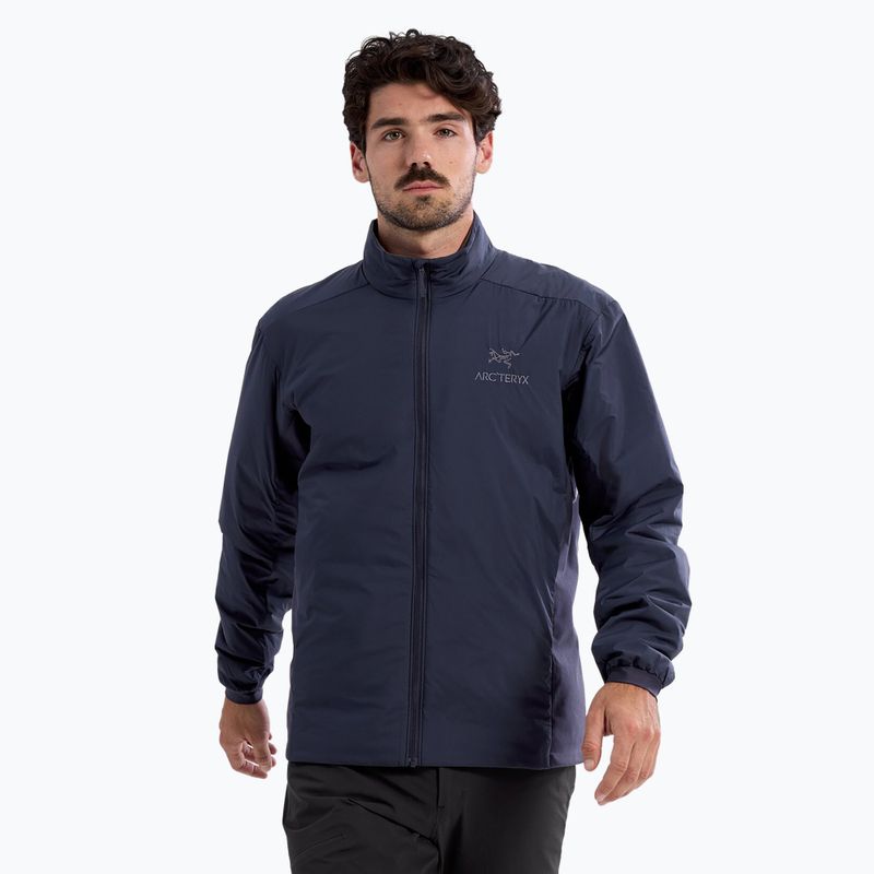 Men's Arc'teryx Atom black sapphire hybrid jacket