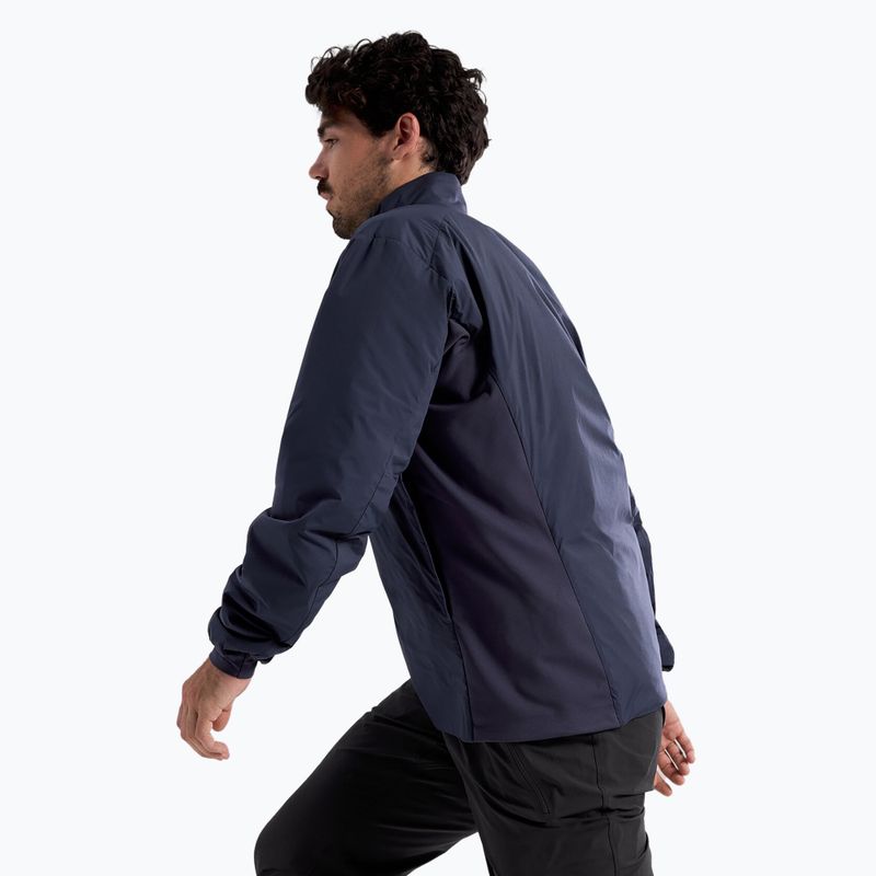 Men's Arcteryx Atom black sapphire hybrid jacket 3