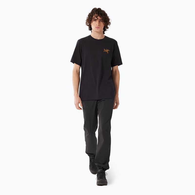 Men's Arcteryx Arc'Multi Bird Logo t-shirt black 2
