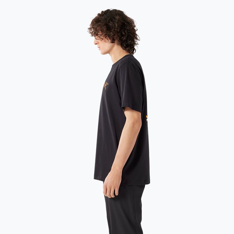 Men's Arcteryx Arc'Multi Bird Logo t-shirt black 4