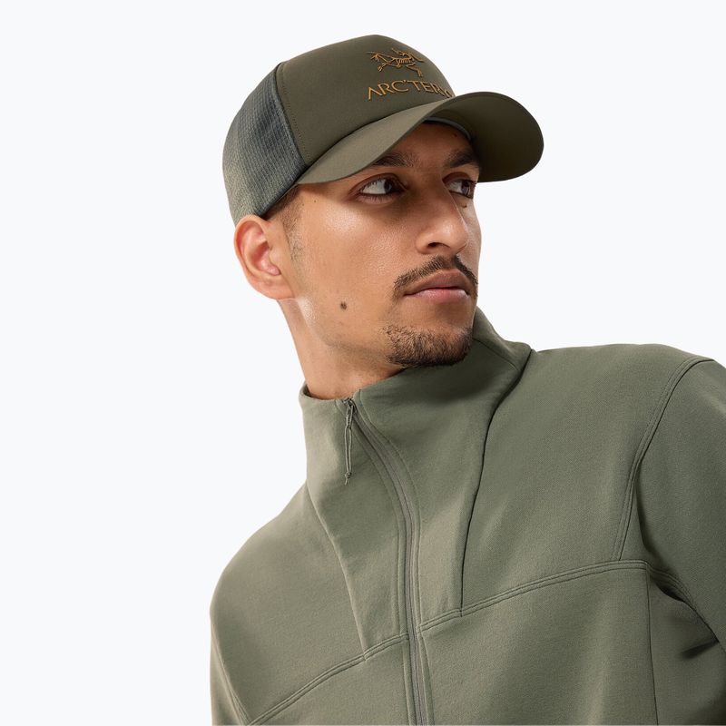 Arc'teryx Bird Word Trucker Curved tatsu/forage/yukon cap 3