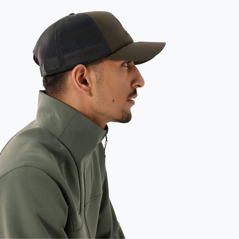 Arc'teryx Bird Word Trucker Curved tatsu/forage/yukon cap 5