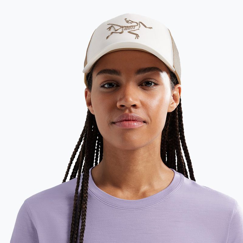 Arc'teryx Bird Trucker Curved arctic silk/canvas cap 5